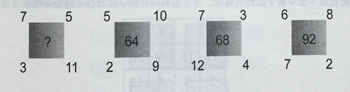 找出纪律填数字