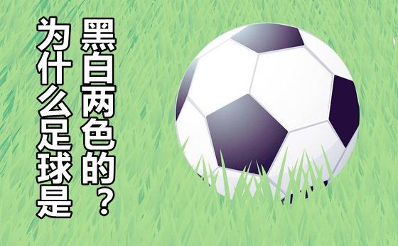 为甚么足球是口角两色的,足球口角相间代表甚么意义