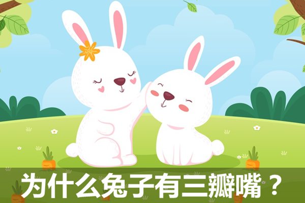 为甚么兔子有三瓣嘴,兔子长三瓣嘴的感化