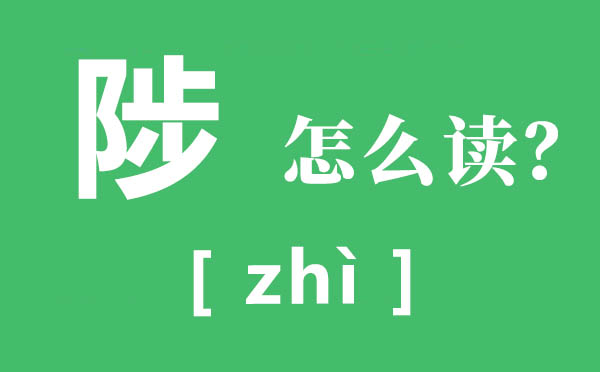 武陟怎样读,陟的拼音,陟的意义是甚么