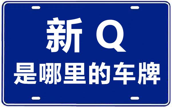 新Q是那里的车商标,喀什的车商标是新甚么