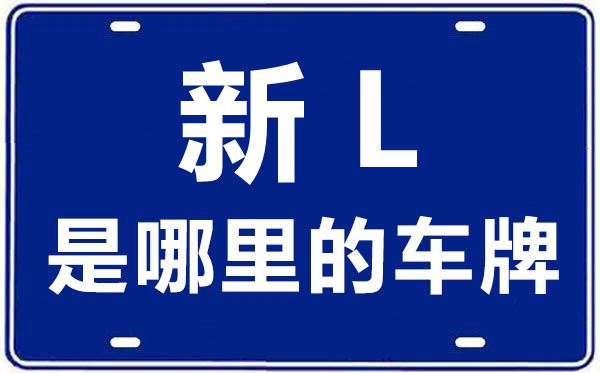 新L是那里的车商标,哈密的车商标是新甚么