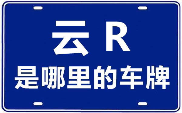 云R是那里的车商标,迪庆的车商标是云甚么