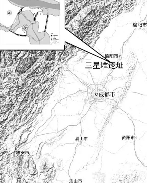 三星堆为甚么叫三星堆,三星堆遗迹在那里