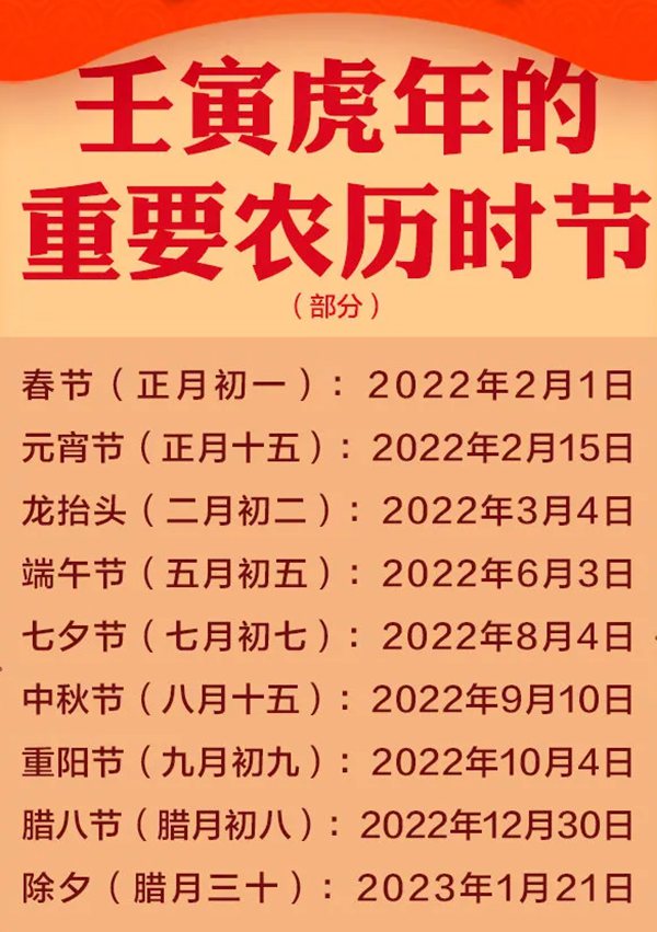 2022虎年为甚么只要355天,普通夏历一年有几多天