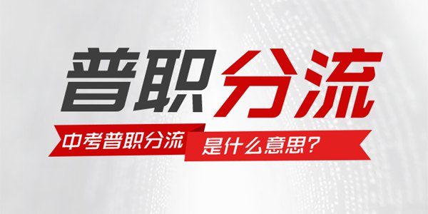 中考普职分流是甚么意义,甚么叫中考分流