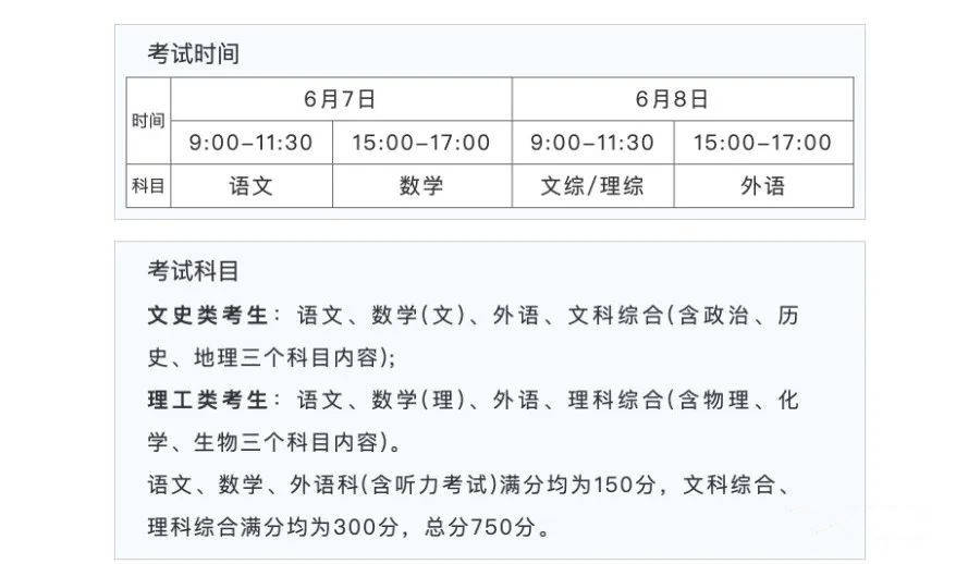 2022年四川高考时辰支配,四川高考时辰2022详细时辰表