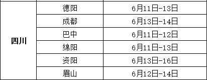 2022年四川中考时辰详细支配,四川2022中考时辰表