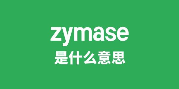 zymase是甚么意义