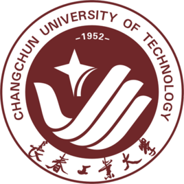 长春产业大黉舍徽