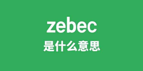 zebec是甚么意义