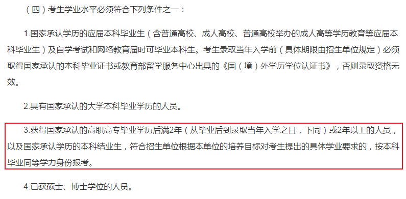 专科能够考研吗,合适专科生考研的黉舍一览表