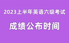 英语六级成就宣布的时辰20