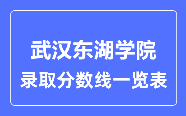 2023年高考几多分能上优游东湖学院？附各省登科分数线