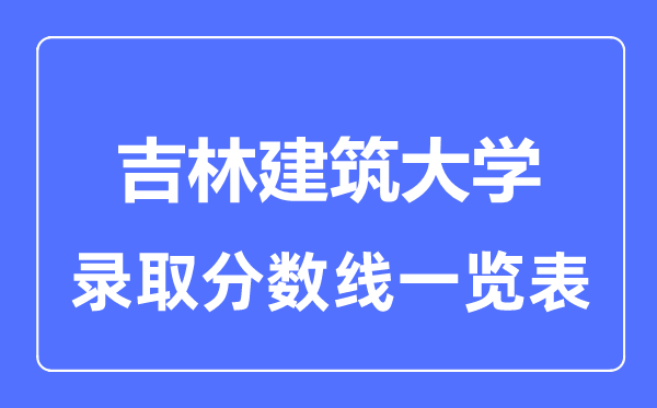 2023年高考几多分能上吉林优游大学？附各省登科分数线