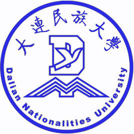 大连民族大黉舍徽