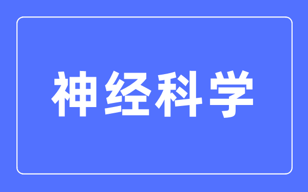 神经迷信专业首要学甚么,神经迷信专业的失业标的目的和远景阐发
