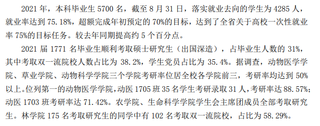 山西农业大学失业率及失业远景怎样样,好失业吗？