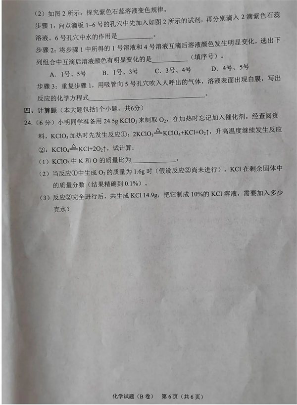 2023年重庆市中考语文试卷真题及谜底