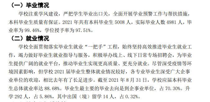 湖南工学院失业率及失业远景怎样样,好失业吗?