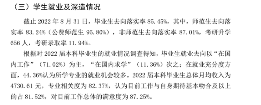 内江师范学院失业率及失业远景怎样样,好失业吗？