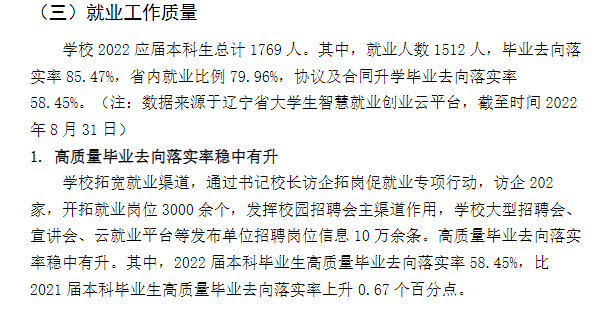 锦州医科大学失业率及失业远景怎样样,好失业吗？