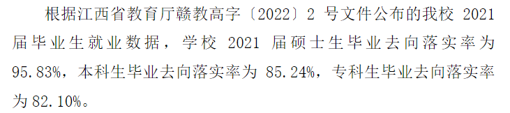 赣南医学院失业率及失业远景怎样样,好失业吗?