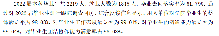 河套学院失业率及失业远景怎样样,好失业吗?