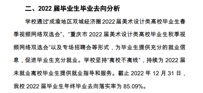四川美术学院失业率及失业远景怎样样,好失业吗？
