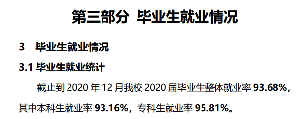 北华航天产业学院失业率及失业远景怎样样,好失业吗？