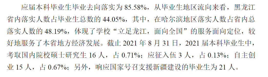 哈尔滨剑桥学院失业率及失业远景怎样样,好失业吗？