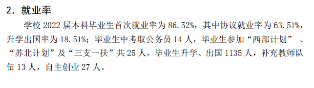 盐城工学院失业率及失业远景怎样样,好失业吗?