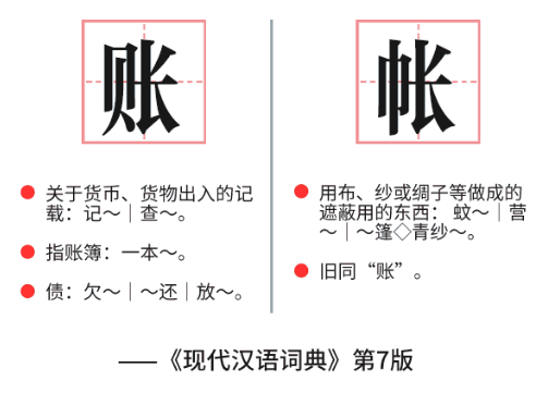 帐号和账号哪一个准确,帐号和账号的区分是甚么?