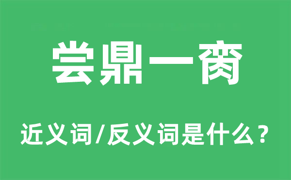 见微知着的近义词和反义词是甚么,见微知着是甚么意义