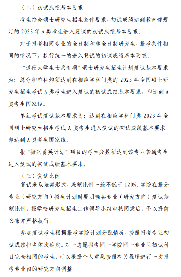 2024年山东农业大学研讨生分数线一览表（含2023年积年）