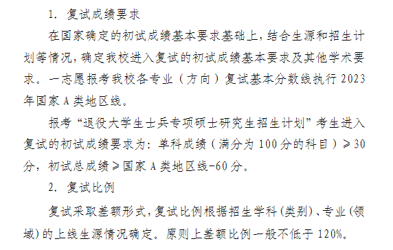 2024年滨州医学院研讨生分数线一览表（含2023年积年）