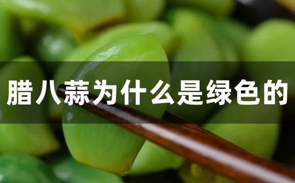 腊八蒜为甚么是绿色的,腊八蒜怎样腌制又脆又绿