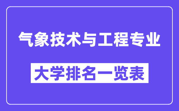 天下景象形象手艺与工程专业大学排名一览表（最新排行榜）