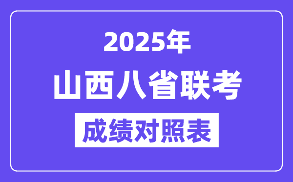 2025八省联考绩就对比:2024山西高考一分一段表