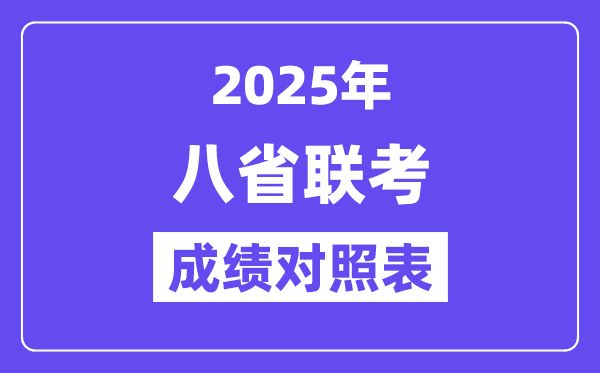 2025八省联考绩就对比汇总表:2024高考一分一段表
