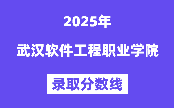 2025武汉软件工程职业学院登科分数线（含2024年登科环境）
