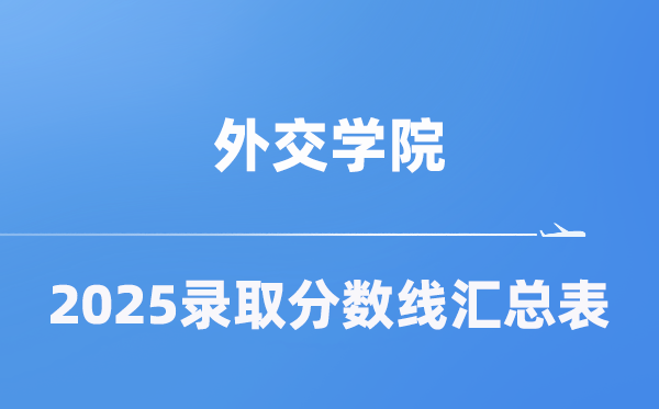 交际学院2025年在各省登科分数线汇总表（2026参考）