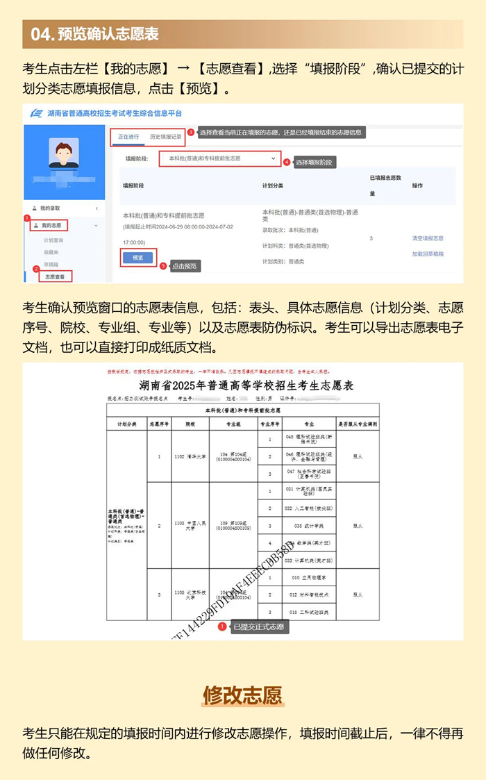 2026年湖南高考自愿怎样填报,全进程具体操纵步骤及流程